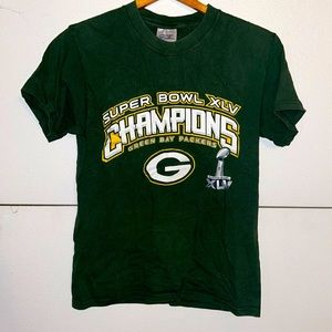 Green Bay Packers Super Bowl 45 T-shirt- Small